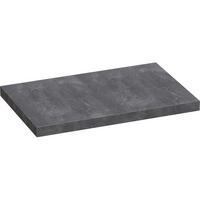 WASCHTISCH-ABDECKPLATTE 50,5/3,8/80,4 cm  - Anthrazit, Trend, Holzwerkstoff (50,5/3,8/80,4cm) - Voleo