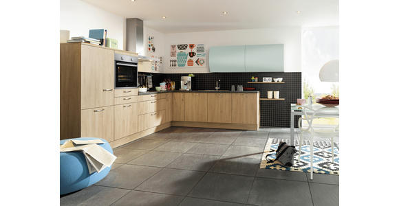 EINBAUKÜCHE   - Design, Holzwerkstoff - Novel