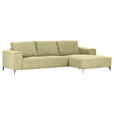 Freisteller von Carryhome ECKSOFA Hellgrün Cord.