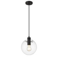 HÄNGELEUCHTE 20/144 cm    - Schwarz, Konventionell, Glas (20/144cm)