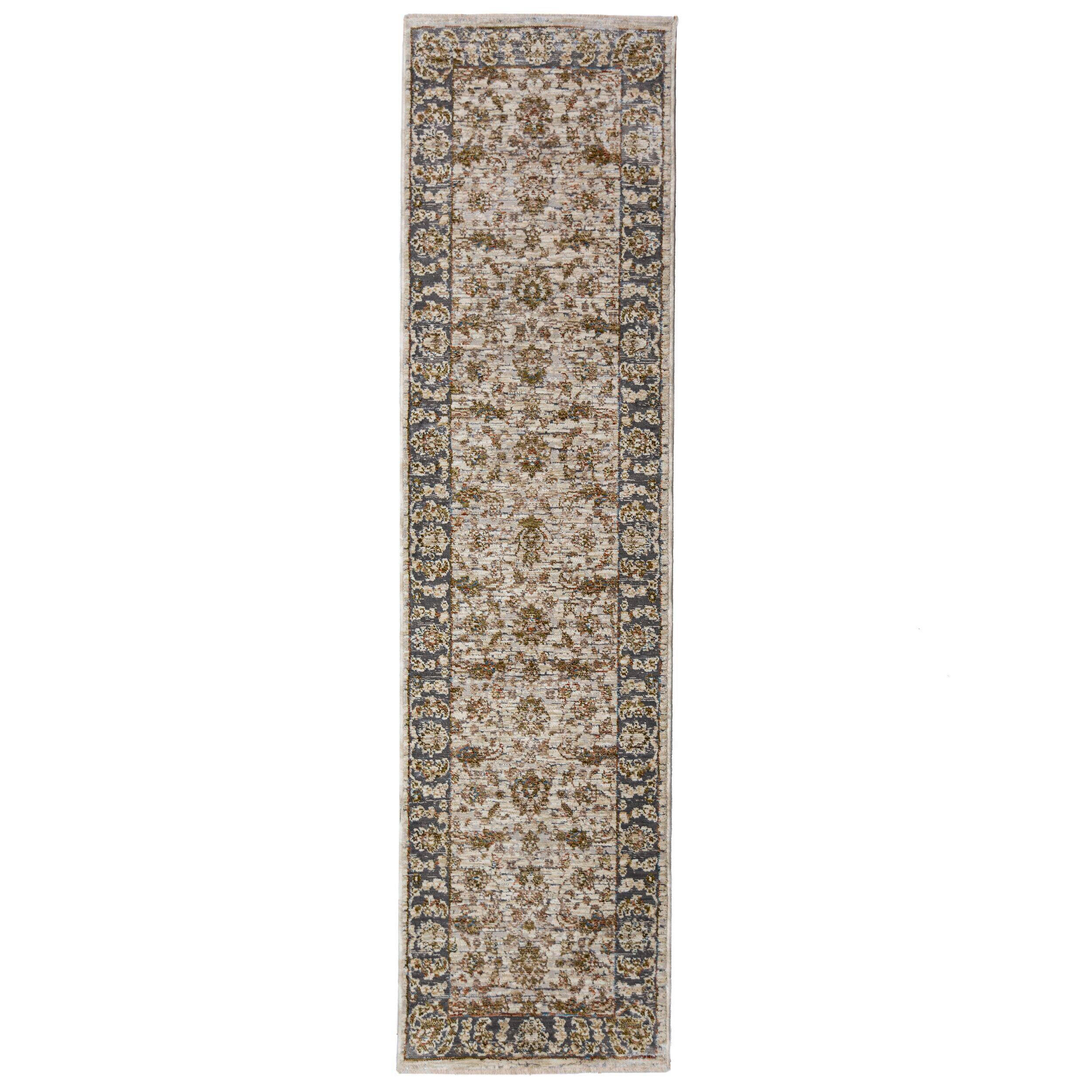 VINTAGE-TEPPICH 60/230 cm Grün  - Grün, MODERN, Textil (60/230cm) - Xora