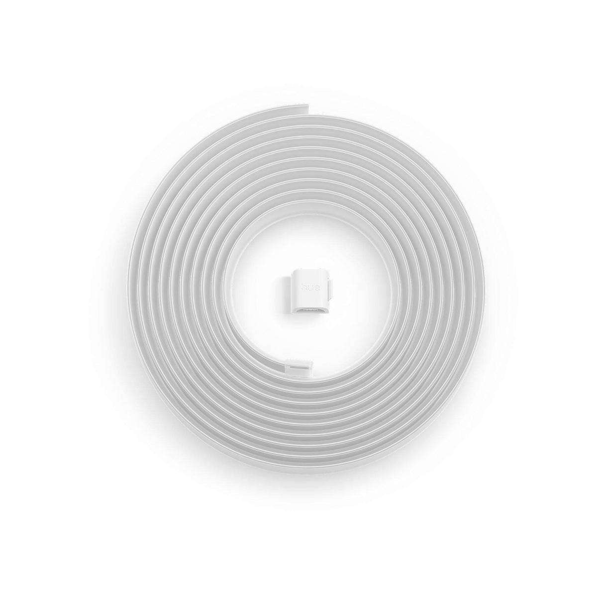 LED-STRIP Flux 1,5/0.6/500 cm  - Weiß, Basics, Kunststoff (1,5/0.6/500cm) - Philips HUE