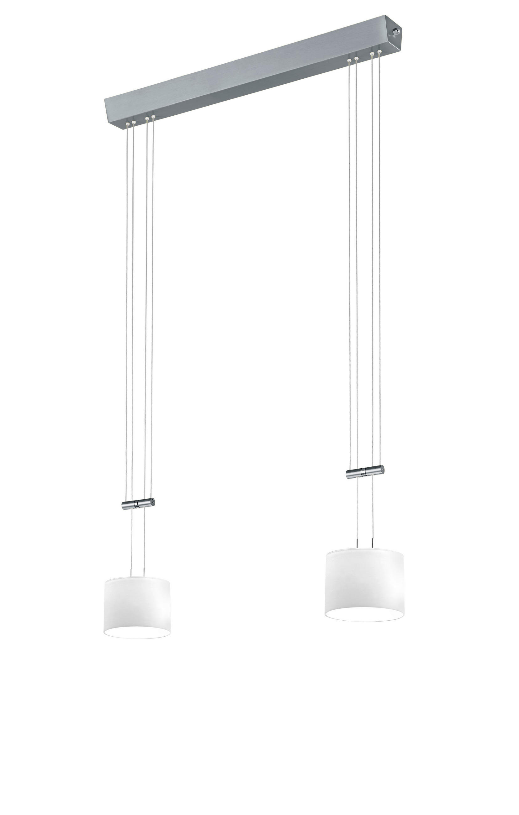 LED-HÄNGELEUCHTE GRAZIA 71/150 cm  - Design, Glas/Metall (71/150cm) - Bankamp