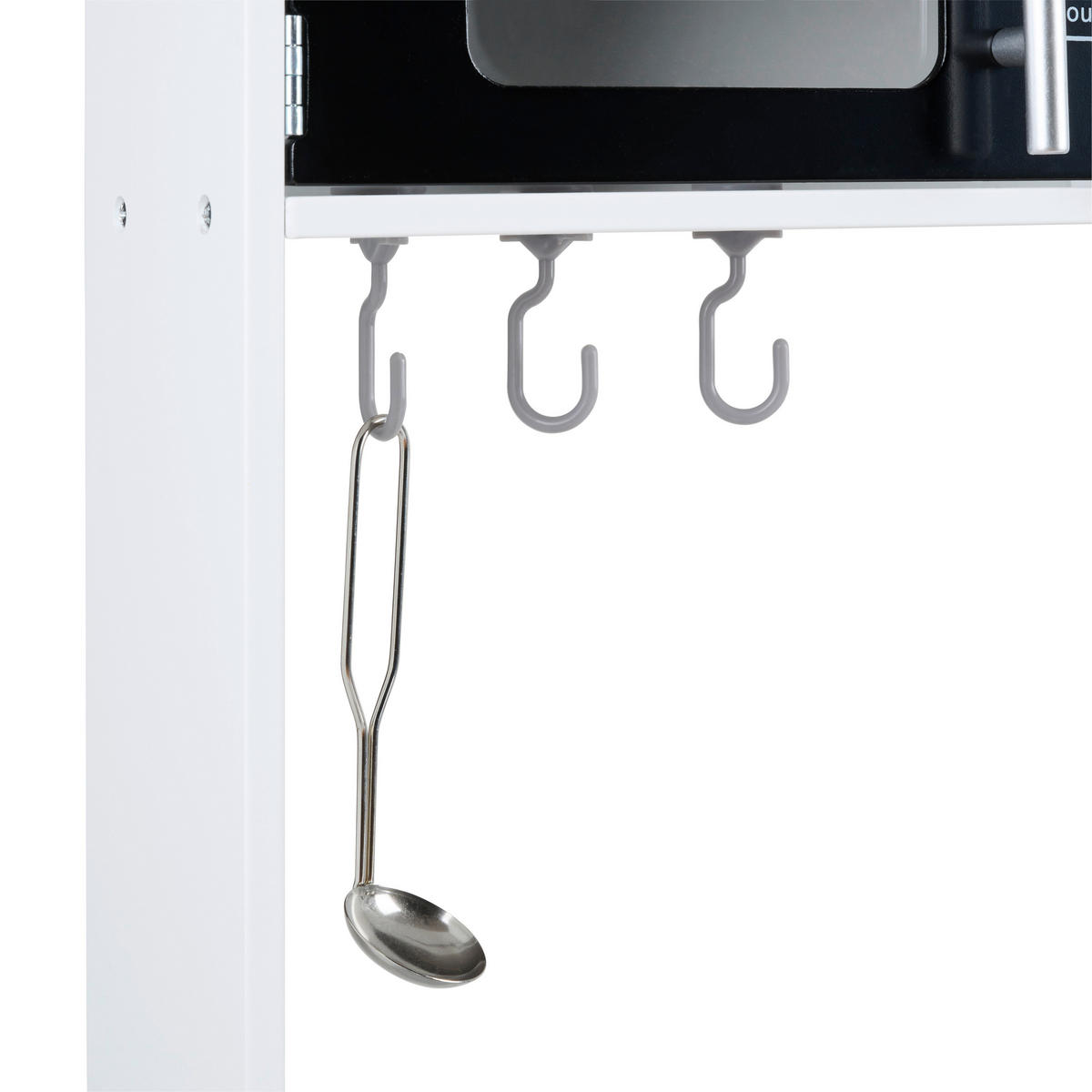 KINDERKÜCHE  - Schwarz/Naturfarben, Trend, Holzwerkstoff/Kunststoff (60/29,5/92cm) - My Baby Lou