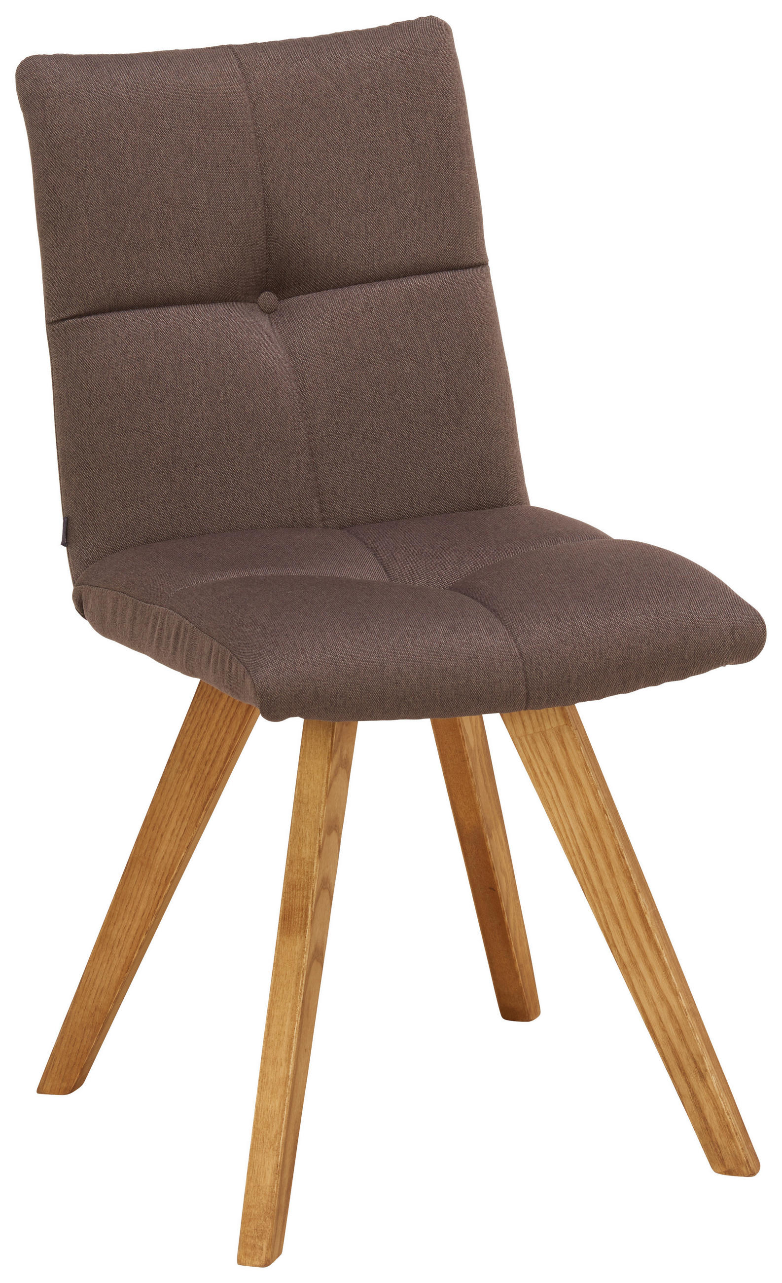 STOLIČKA, 48/88/59 cm - hnedá, Konventionell, drevo/textil (48/88/59cm) - Ti'me