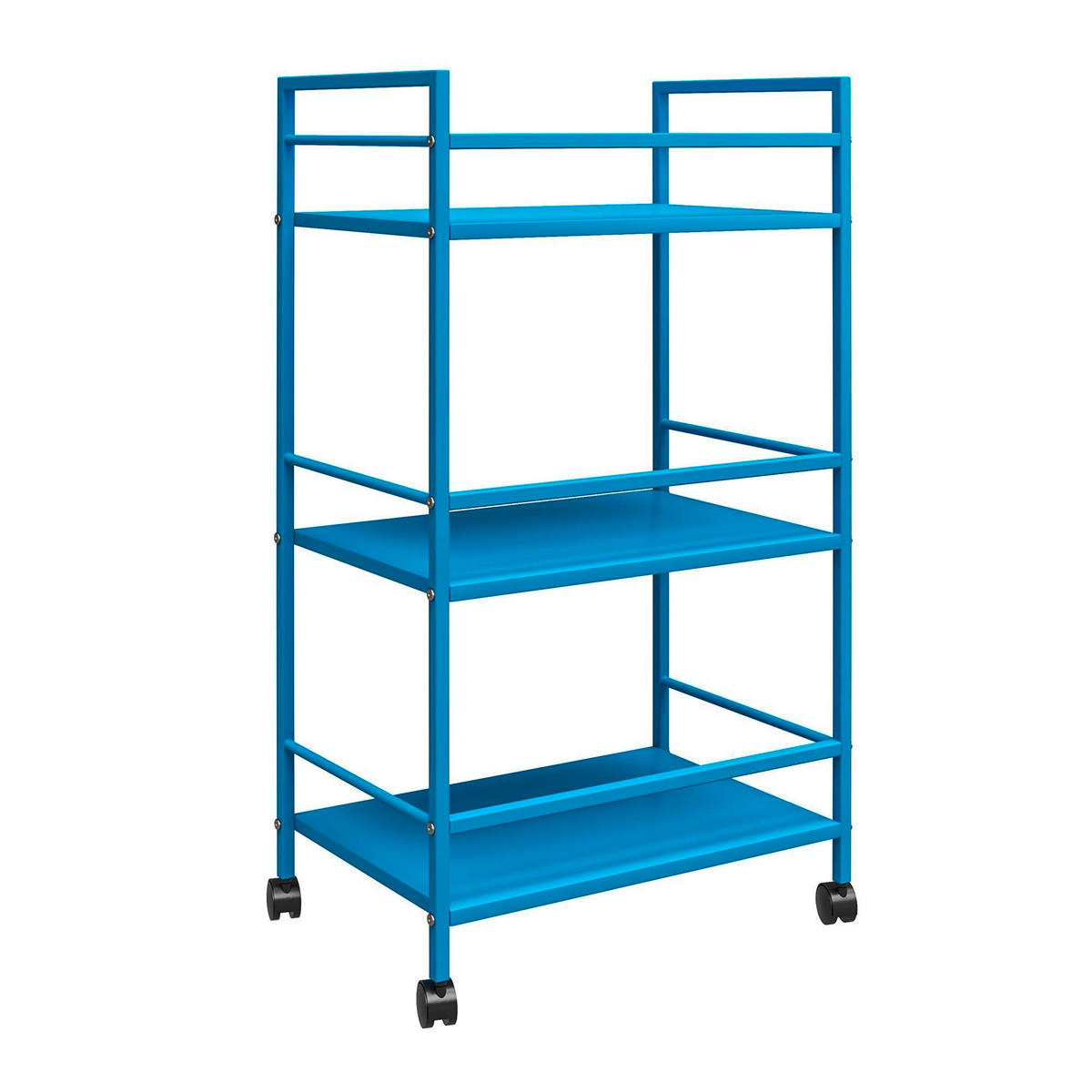 SERVIERWAGEN Blau  - Blau, Design, Kunststoff/Metall (43/77/29cm) - MID.YOU
