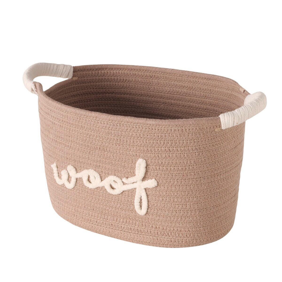 KORB - Creme/Naturfarben, Basics, Textil (27/17/20cm)