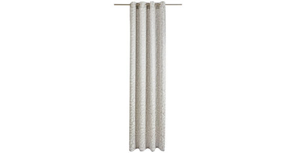 ÖSENSCHAL PEDRA Verdunkelung 140/245 cm - Silberfarben, LIFESTYLE, Textil (140/245cm) - Dieter Knoll