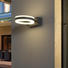 LED-AUßENLEUCHTE - Dunkelgrau/Weiß, Design, Kunststoff/Metall (14/3,5/17,5cm) LED-AUßENLEUCHTE - Dunkelgrau/Weiß, Design, Kunststoff/Metall (14/3,5/17,5cm)