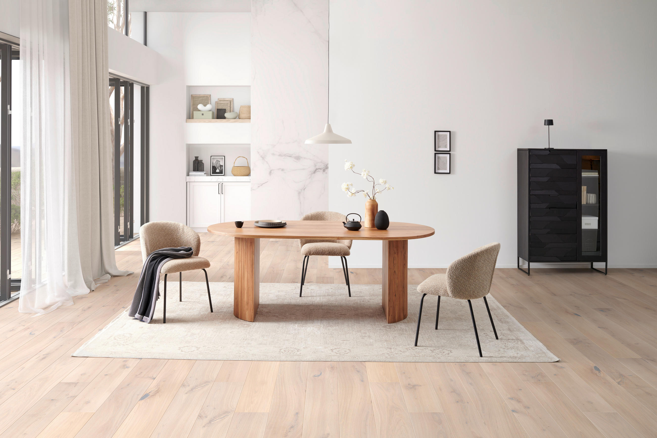 ESSTISCH in Holz  - Naturfarben, MODERN, Holz (200/100/76cm) - MID.YOU