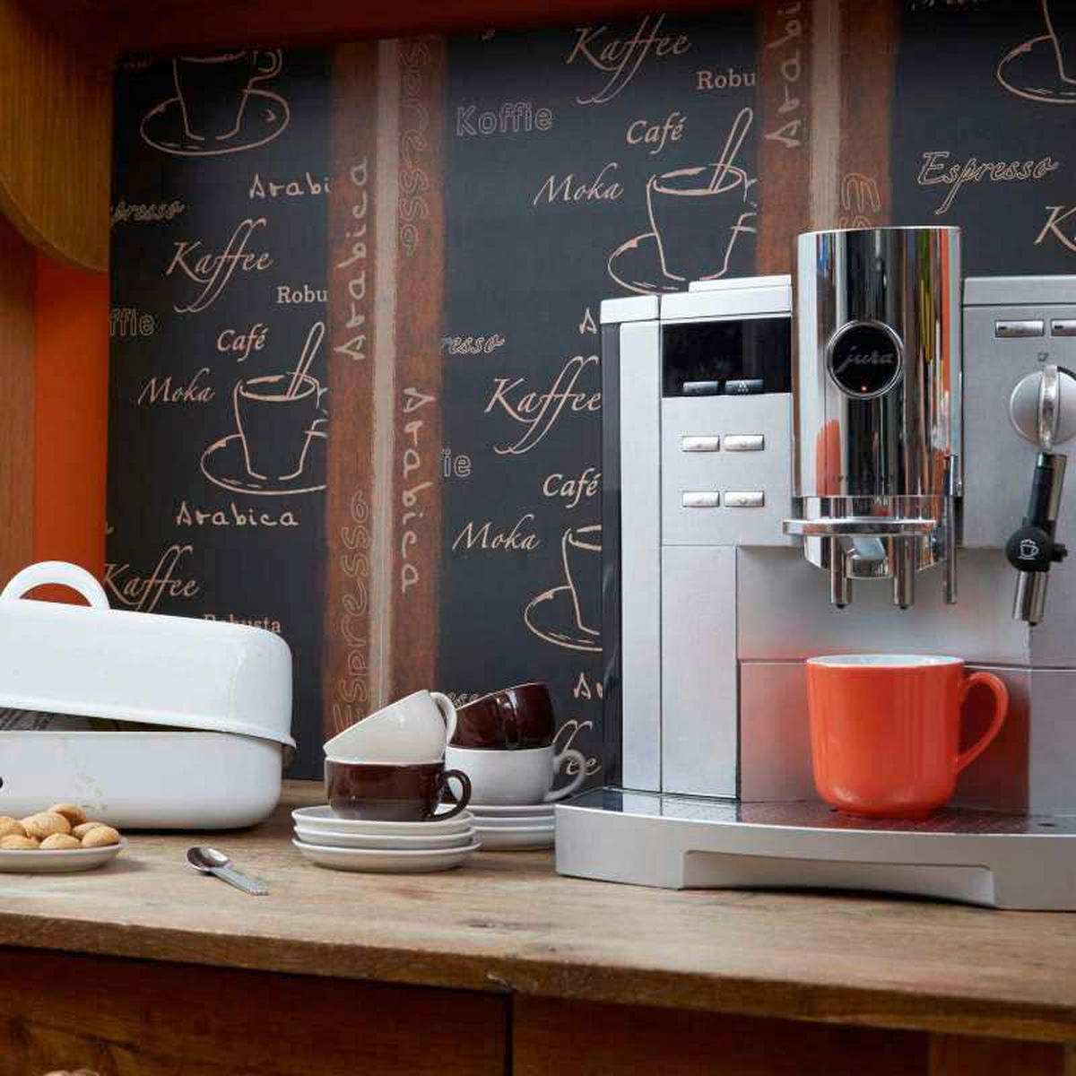 FOTOTAPETE  - Schwarz/Braun, Design, Kunststoff (52/250cm)