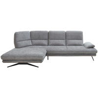 COLȚAR textil gri  - negru/gri, Design, metal/textil (182/309cm) - Stylife