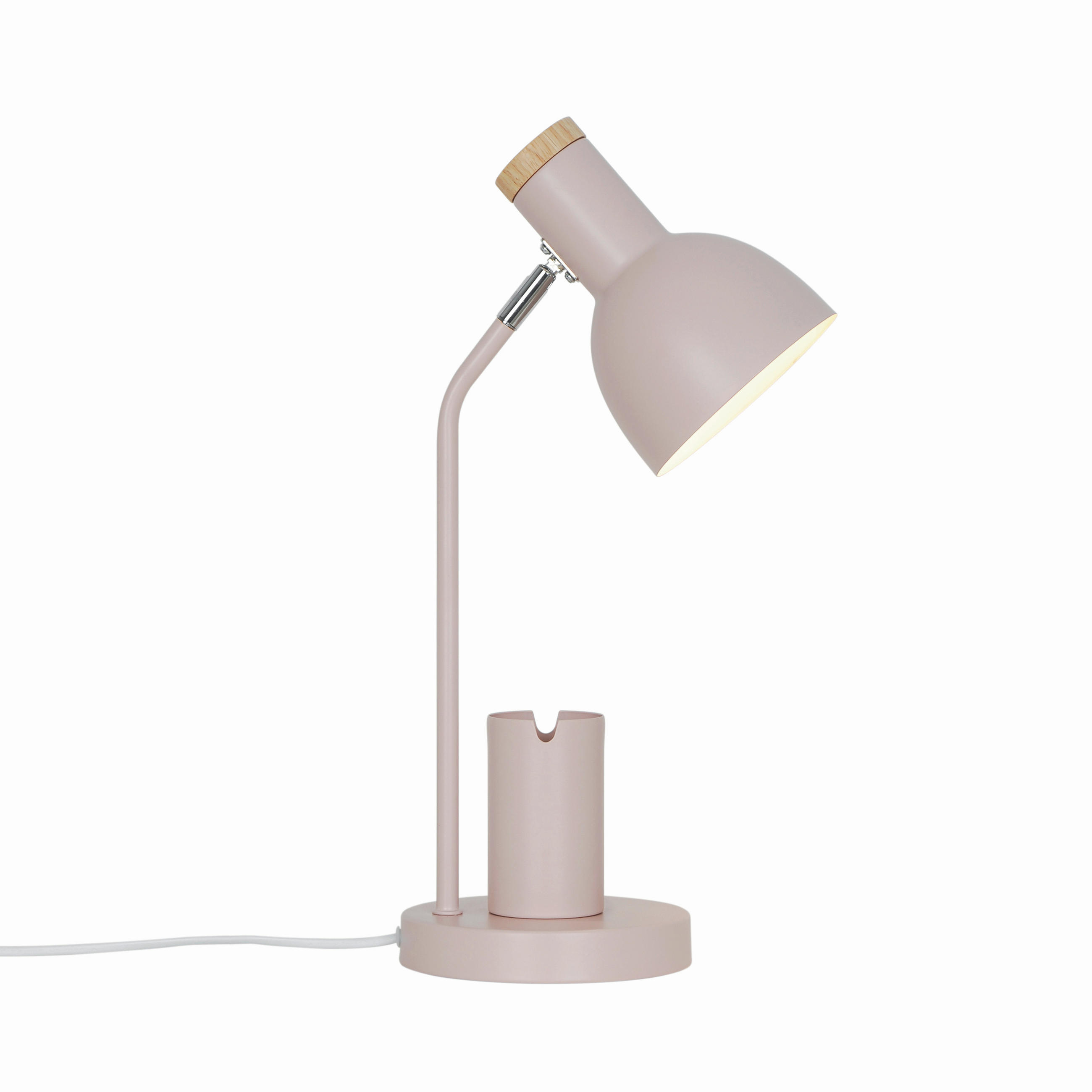 TISCHLEUCHTE 22/43,5 cm   - Hellrosa, KONVENTIONELL, Metall (22/43,5cm) - Nordlux