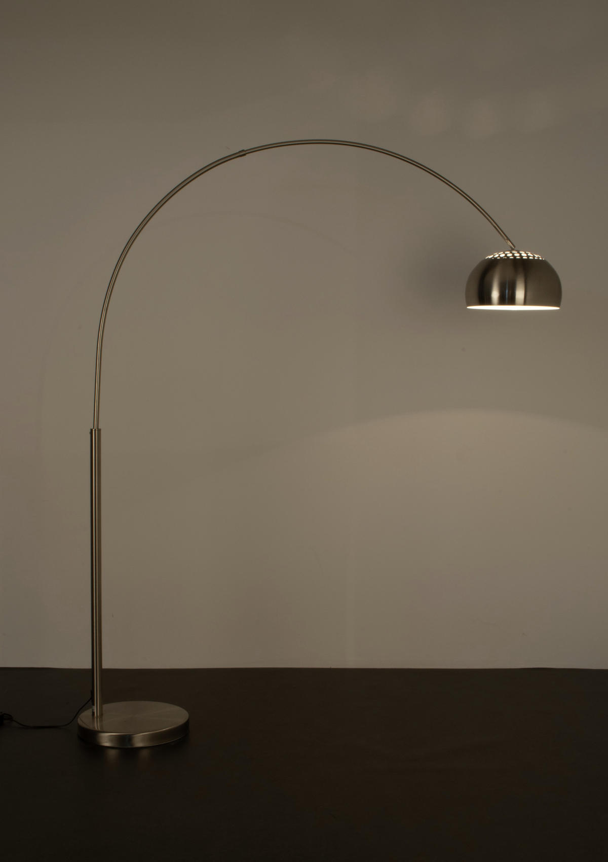 BOGENLEUCHTE  170/205 cm   - Chromfarben, Design, Metall (170/205cm) - Zuiver