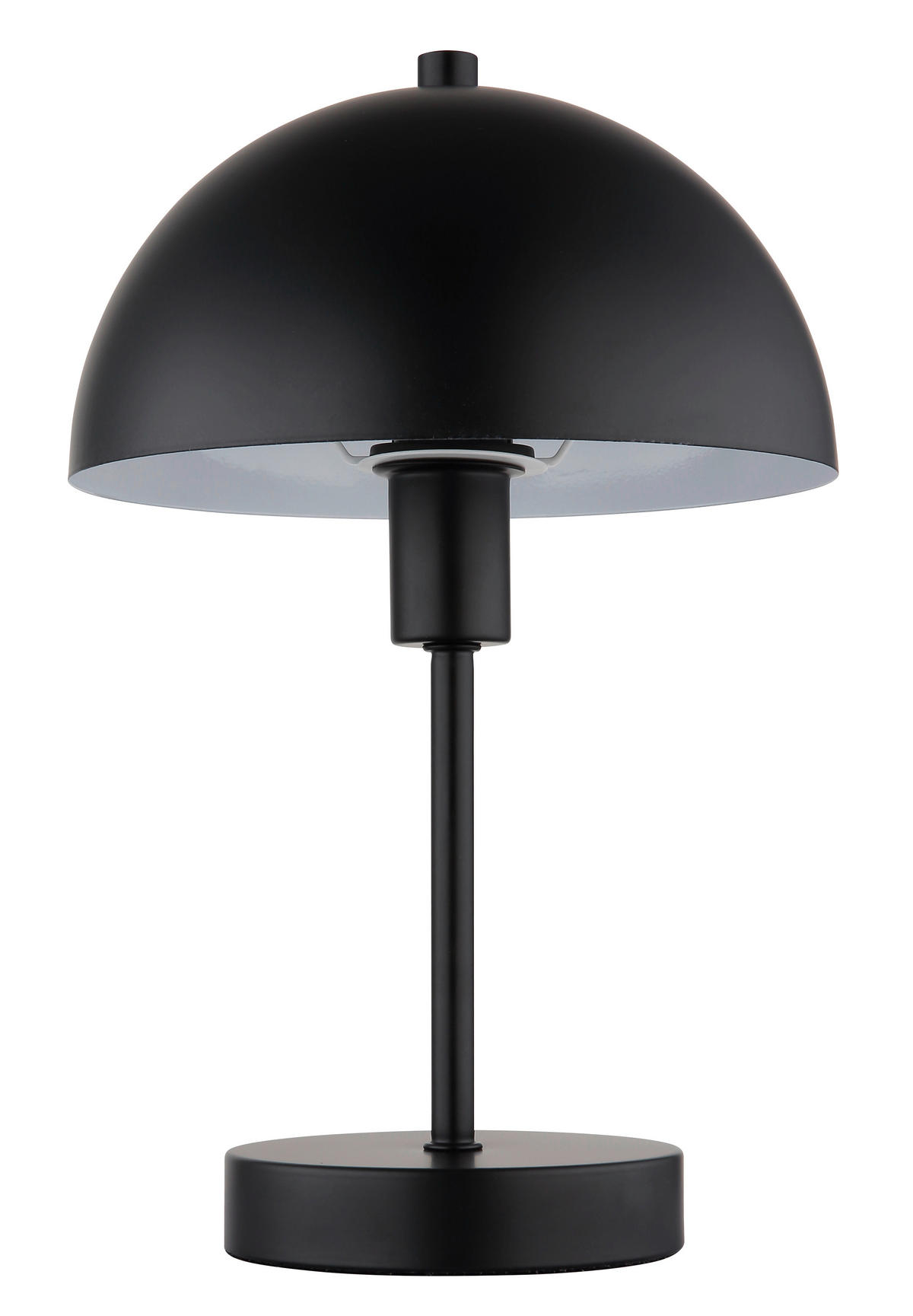 TISCHLEUCHTE - Schwarz, Design, Kunststoff/Metall (20/31cm) - Globo