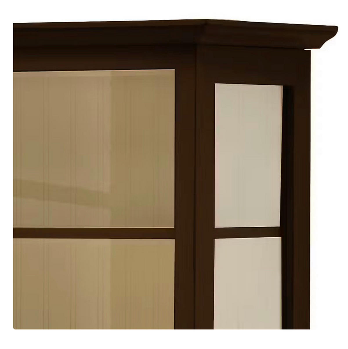SIDEBOARD UrbanClass  in 190,5/149/49 cm  - Nussbaumfarben/Creme, LIFESTYLE, Glas/Holz (190,5/149/49cm) - Livetastic