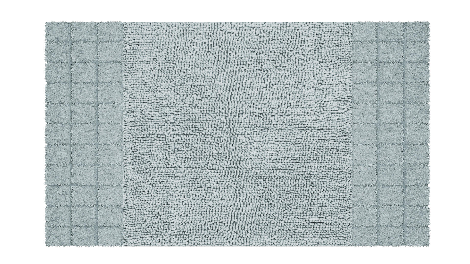 BADEMATTE Grün 70/120 cm  - Grün, KONVENTIONELL, Kunststoff/Textil (70/120cm) - Grund