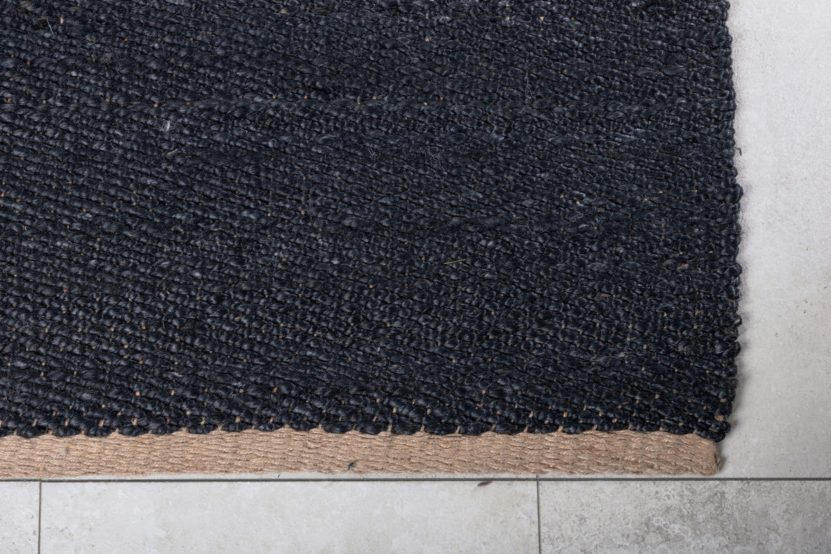 FLATVÄVD MATTA 170/240 cm  - svart, Lifestyle, textil (170/240cm) - P & B