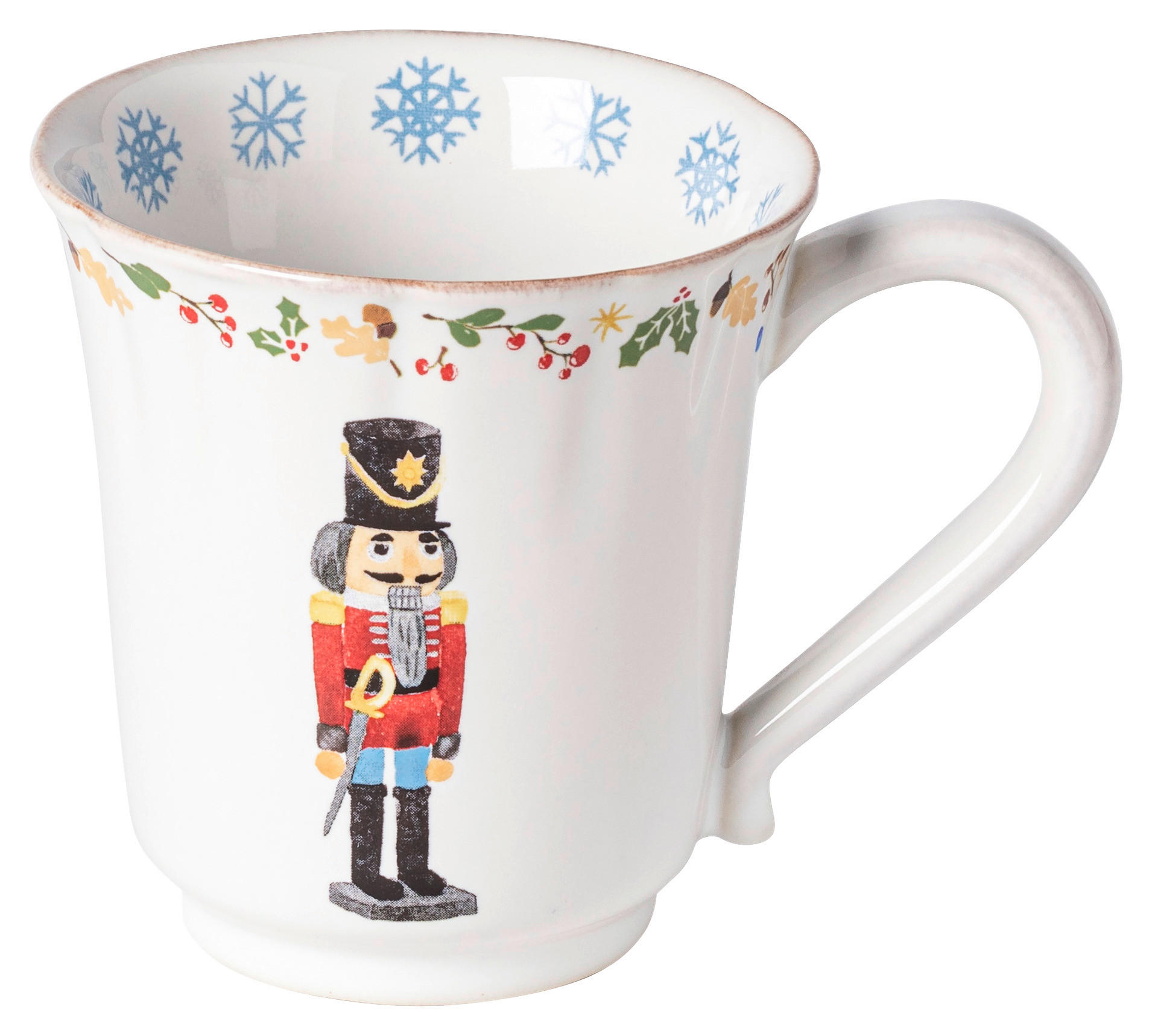 KAFFEEBECHERSET THE NUTCRACKER 4-teilig  - Multicolor/Weiß, Basics, Keramik (10/10cm) - Costa Nova