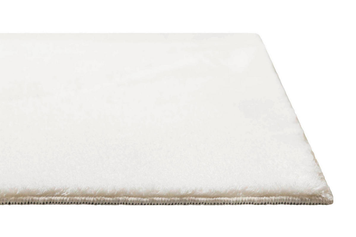 WEBTEPPICH  Wohnzimmer 120/170 cm Lago Creme rechteckig  - Creme, Basics, Textil (120/170cm)