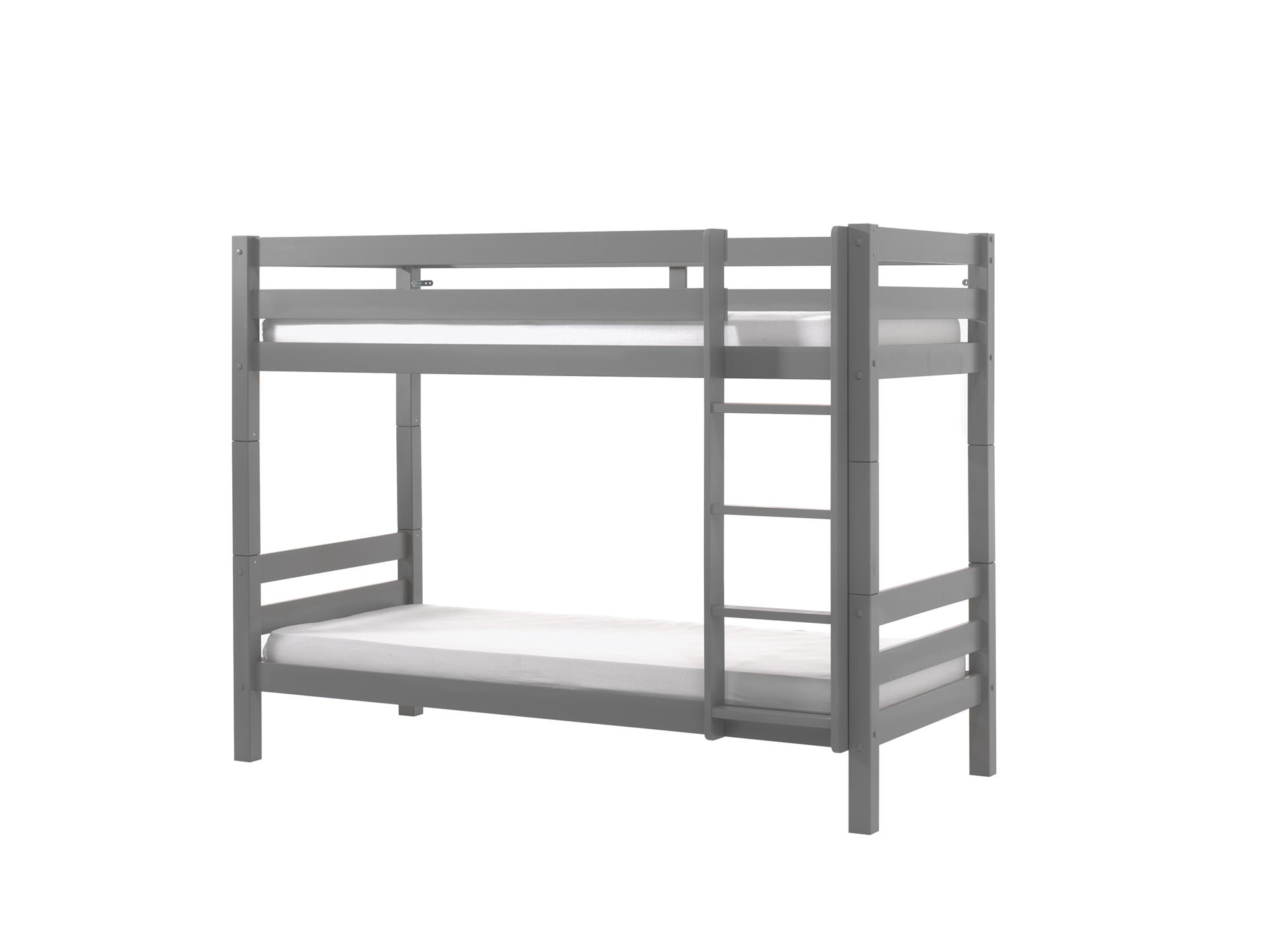 ETAGENBETT 90/200 cm Grau  - Kieferfarben/Grau, MODERN, Holz (90/200cm) - MID.YOU