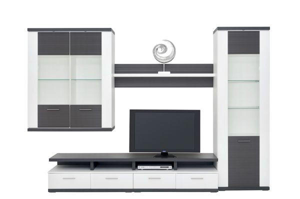 REGAL ZA DNEVNI BORAVAK - Design (322,70/206,60/50cm) - Xora