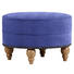 HOCKER in Textil Pflaume - Pflaume/Eichefarben, Design, Holz/Textil (77/43cm) - Carryhome HOCKER in Textil Pflaume - Pflaume/Eichefarben, Design, Holz/Textil (77/43cm) - Carryhome