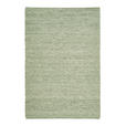 HANDWEBTEPPICH 170/230 cm Grün  - Grün, Basics, Textil (170/230cm) - Linea Natura
