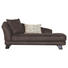 CHAISELONGUE in Textil Dunkelbraun - Dunkelbraun, Design, Holz/Textil (202/80/103cm) - Novel CHAISELONGUE in Textil Dunkelbraun - Dunkelbraun, Design, Holz/Textil (202/80/103cm) - Novel