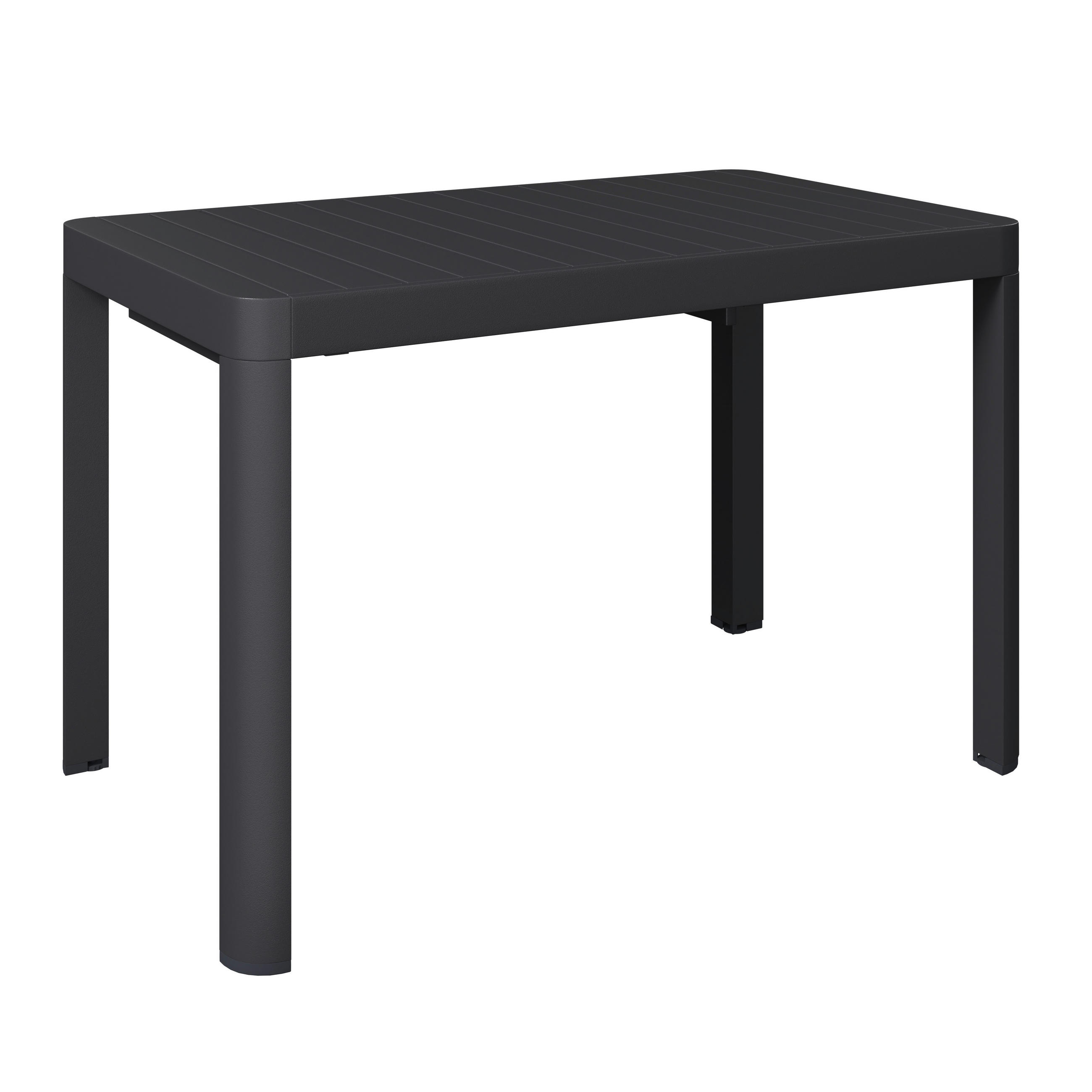 GARTENTISCH Metall rechteckig  - Anthrazit, MODERN, Metall (117/162/75,5/70cm) - Ambia Garden