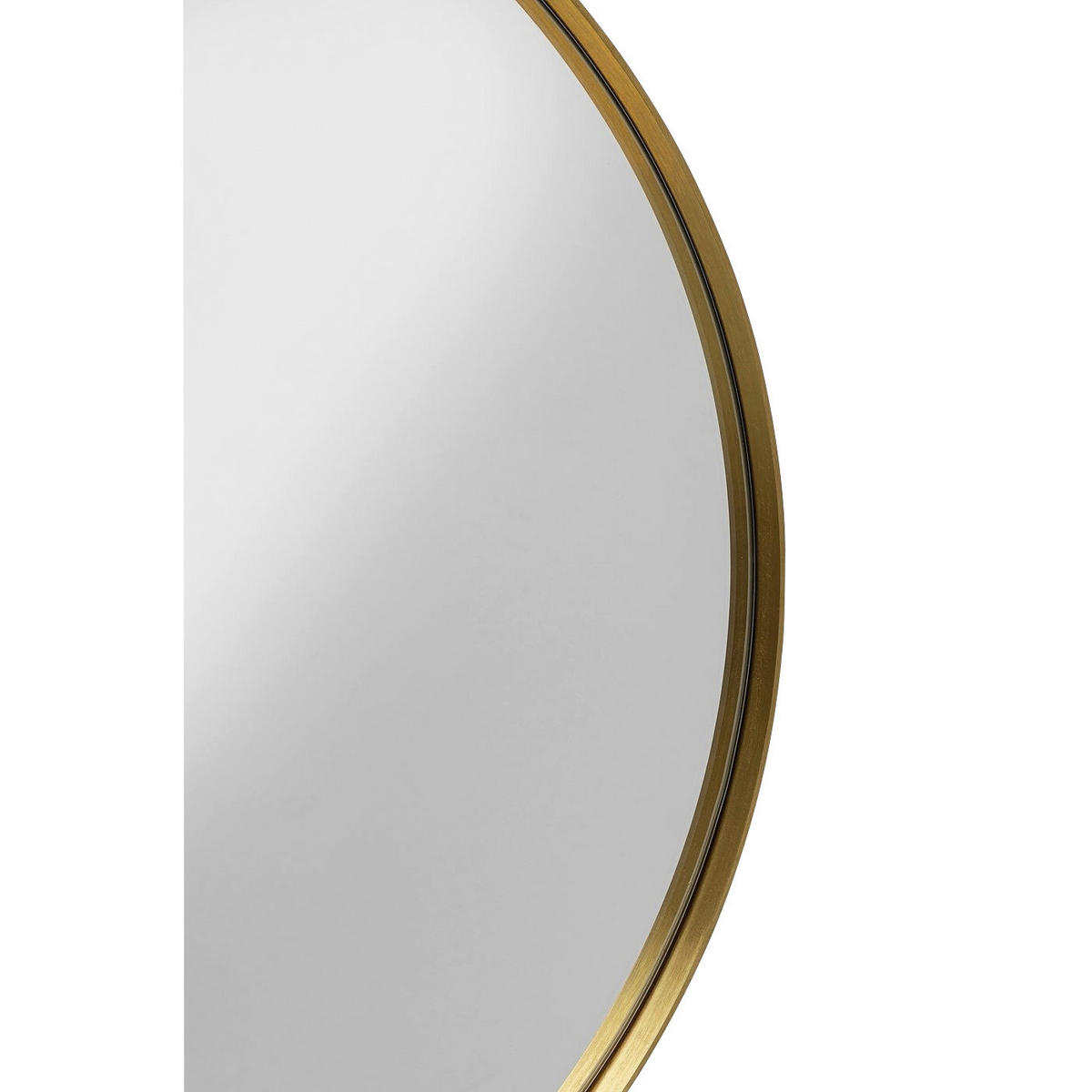 SCHMINKTISCH in Goldfarben, Messingfarben  - Messingfarben/Goldfarben, Trend, Glas/Metall (70/32/153cm) - Kare-Design