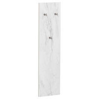 GARDEROBENPANEEL  in 32/128/11,5 cm  - Wildeiche/Weiß, Natur, Glas/Holz (32/128/11,5cm) - Voglauer