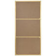 WANDSPIEGEL 90/180/2,5 cm    in rechteckig  - Goldfarben, Trend, Glas/Holzwerkstoff (90/180/2,5cm) - Landscape