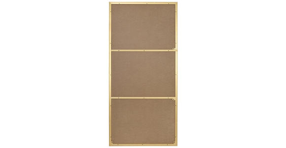 WANDSPIEGEL 90/180/2,5 cm in rechteckig - Goldfarben, Trend, Glas/Holzwerkstoff (90/180/2,5cm) - Landscape