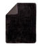 WOHNDECKE 130/170 cm Schwarz - Schwarz, Design, Textil (130/170cm) - Novel