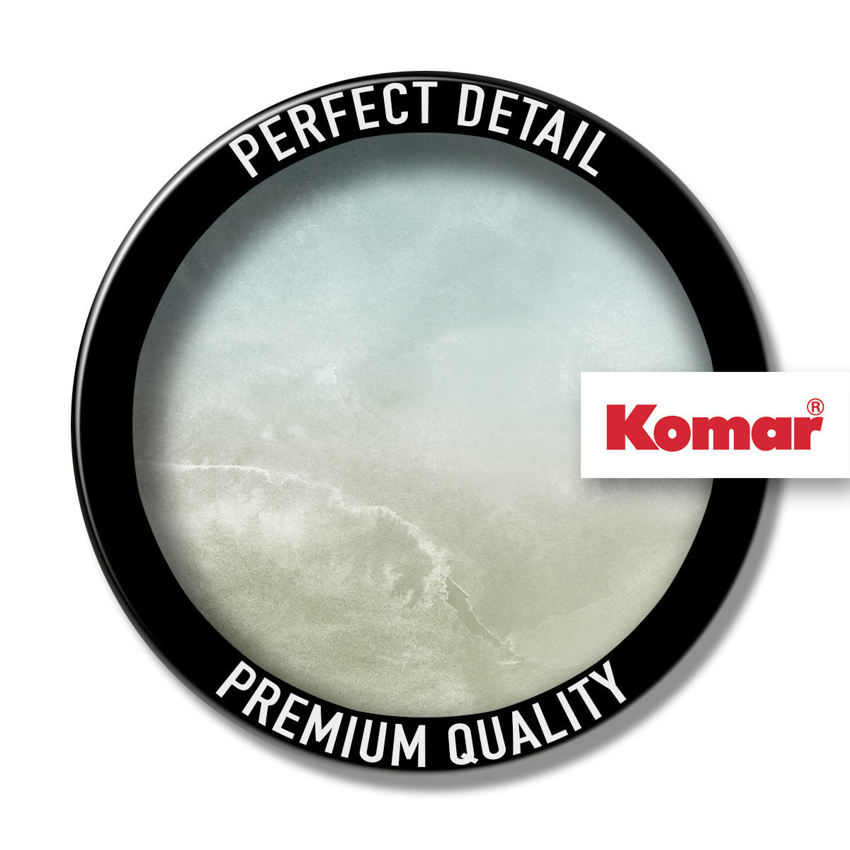 NON WOVEN-TAPET 400/250 cm  - vit/blå, Basics (400/250cm) - Komar