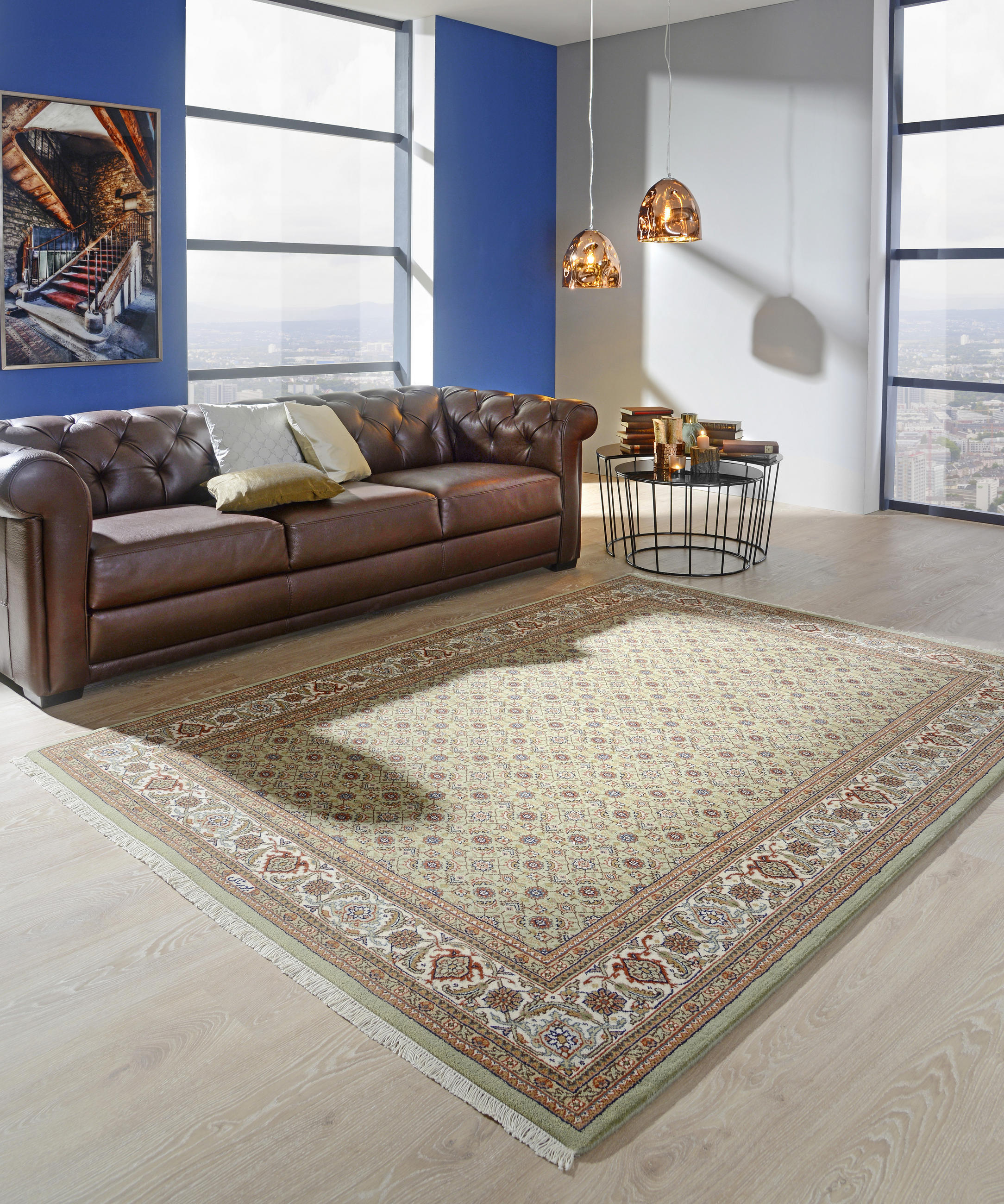 ORIENTTEPPICH 80/300 cm Herati Special Green  - Grün, Lifestyle, Textil (80/300cm) - Cazaris