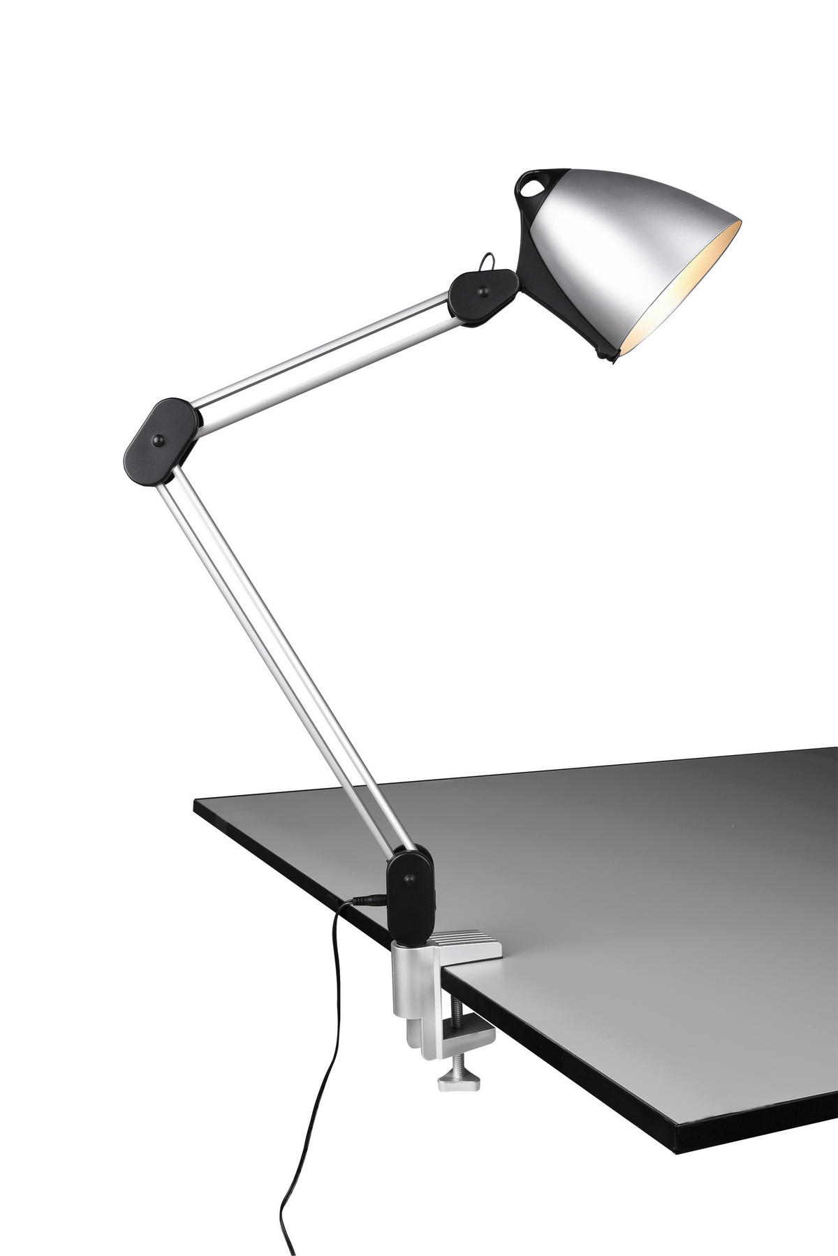 NAMIZNA LED-SVETILKA  Nadal 19,00/57,0/46,00 cm            - črna/barve titana, Basics, umetna masa (19,00/57,0/46,00cm)