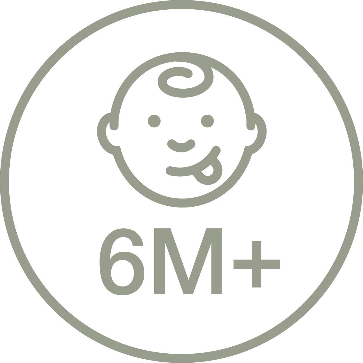 MUFF Handmuff  - Hellgrau, Basics, Textil (51/7/24cm) - Moon