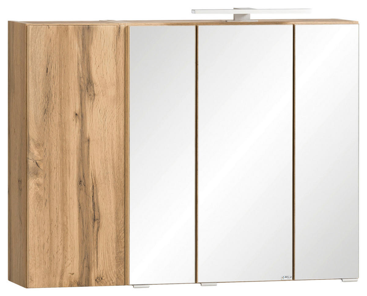 SPIEGELSCHRANK 85/64/20 cm  - MODERN, Glas/Holzwerkstoff (85/64/20cm) - Held
