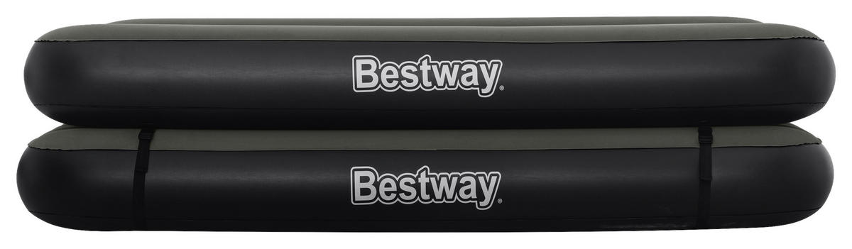 LUFTBETT TRITECH CONNECT 67922 Schwarz, Dunkelgrau  - Dunkelgrau/Schwarz, KONVENTIONELL, Kunststoff (188/99/25cm) - Bestway