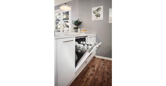EINBAUKÜCHE - Braun/Weiß, Design, Holzwerkstoff - Dieter Knoll