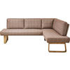 ECKBANK 280/174 cm  in Orange, Eichefarben  - Eichefarben/Orange, Design, Holz/Textil (280/174cm) - Dieter Knoll
