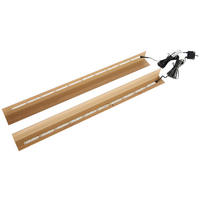 LED-STRIP 54,6 cm  - Schwarz/Weiß, KONVENTIONELL, Kunststoff (54,6cm) - Livetastic
