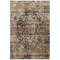 WEBTEPPICH 120/180 cm Le Mans  - Goldfarben/Grau, Design, Textil (120/180cm) - Dieter Knoll