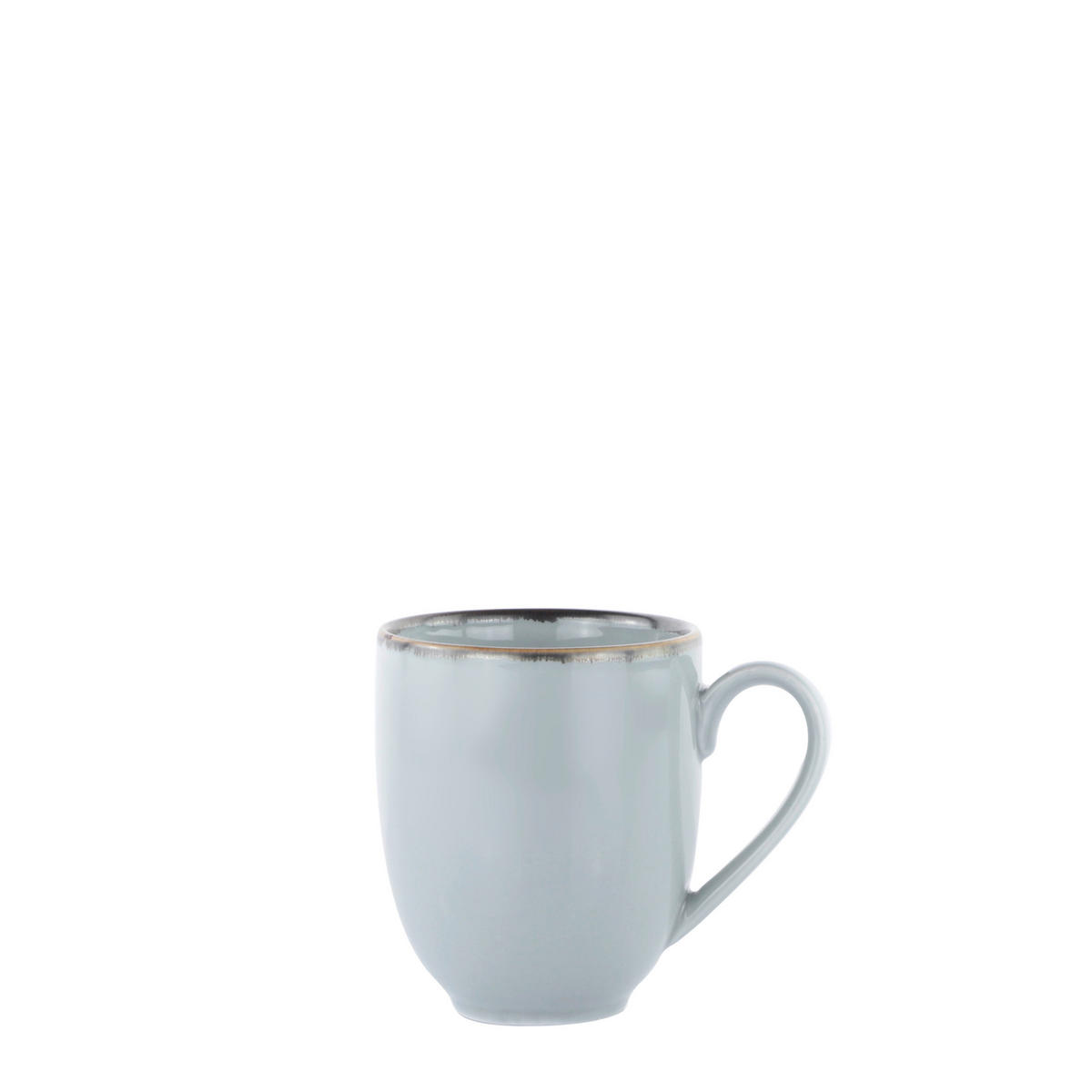 CANĂ PENTRU CAFEA 440 ml  - gri albastru, Trend, ceramică (8,9/10,6cm) - Novel