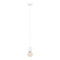 HÄNGELEUCHTE Pozueta 1 6.5/110 cm  - Weiß, Basics, Metall (6.5/110cm) - Eglo