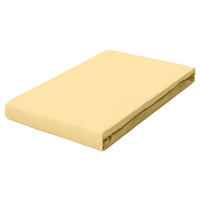 BOXSPRING-SPANNLEINTUCH PURE Jersey  - Gelb, Basics, Textil (90-100/190-220cm) - Schlafgut
