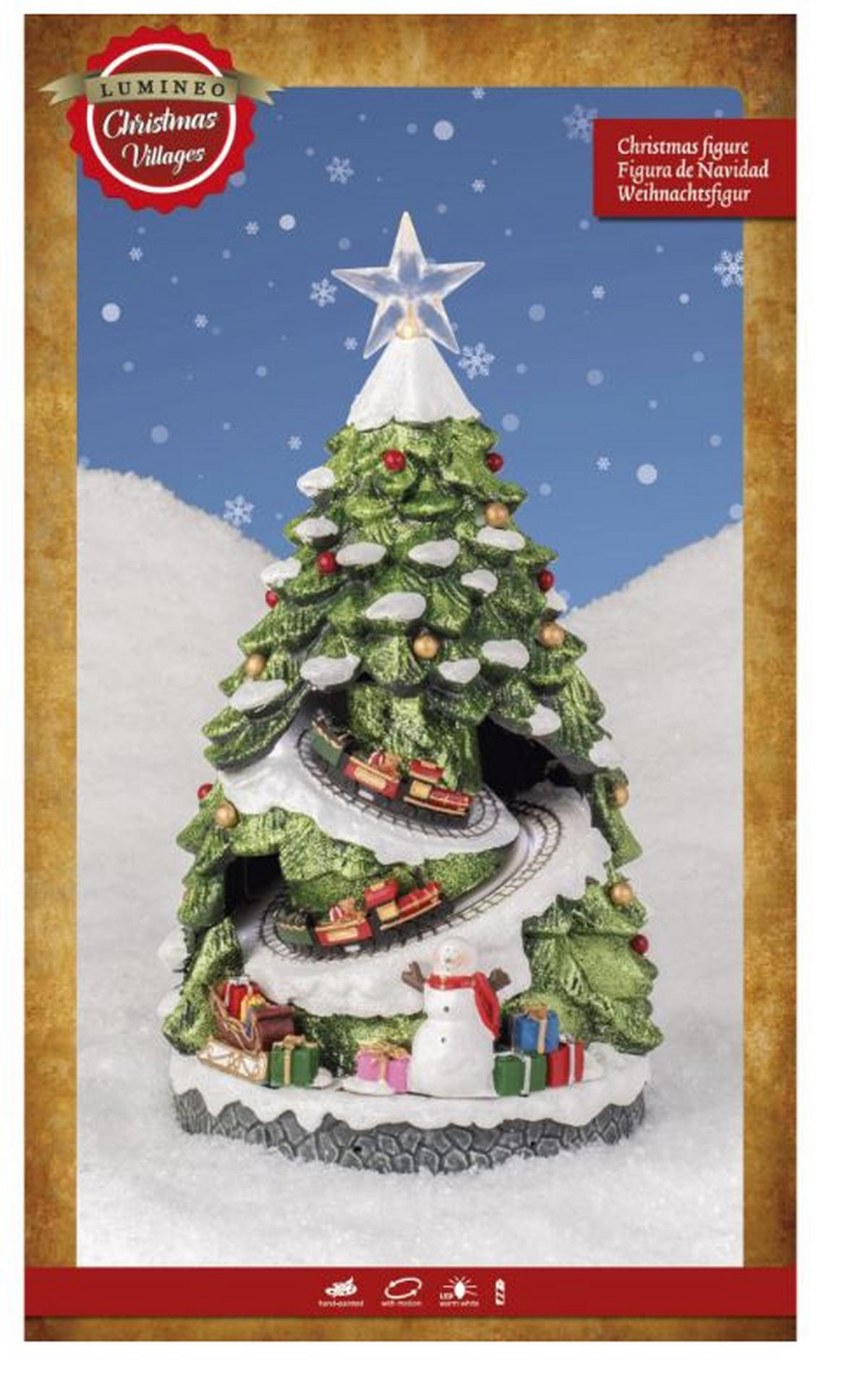 BOŽIČNA JELKA 37 cm  - Basics (21,5/38/20cm) - X-Mas