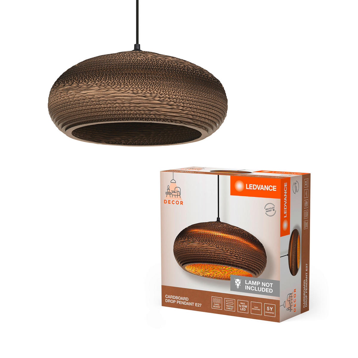 HÄNGELEUCHTE 40/125 cm  - KONVENTIONELL (40/125cm) - Ledvance